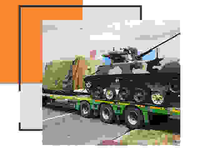 Перевозка военной техники в Богородицке