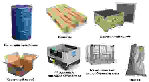 Тара для перевозки грузов в Богородицке